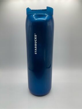 Starbucks Metallic Blue Vacuum Insulated Tumbler